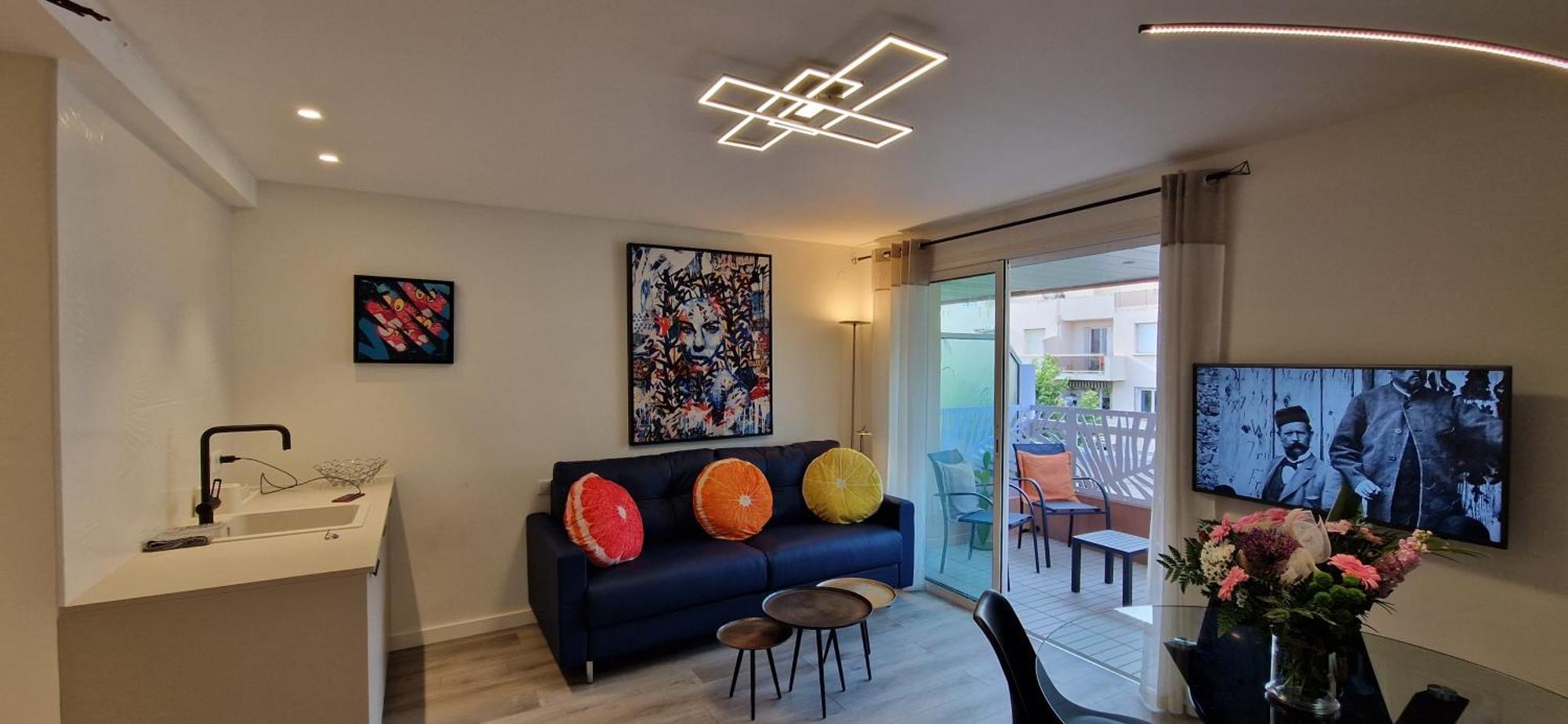 Juan 4 Prs, Clim, 300m Plage, Piscine, Parking * Antibes