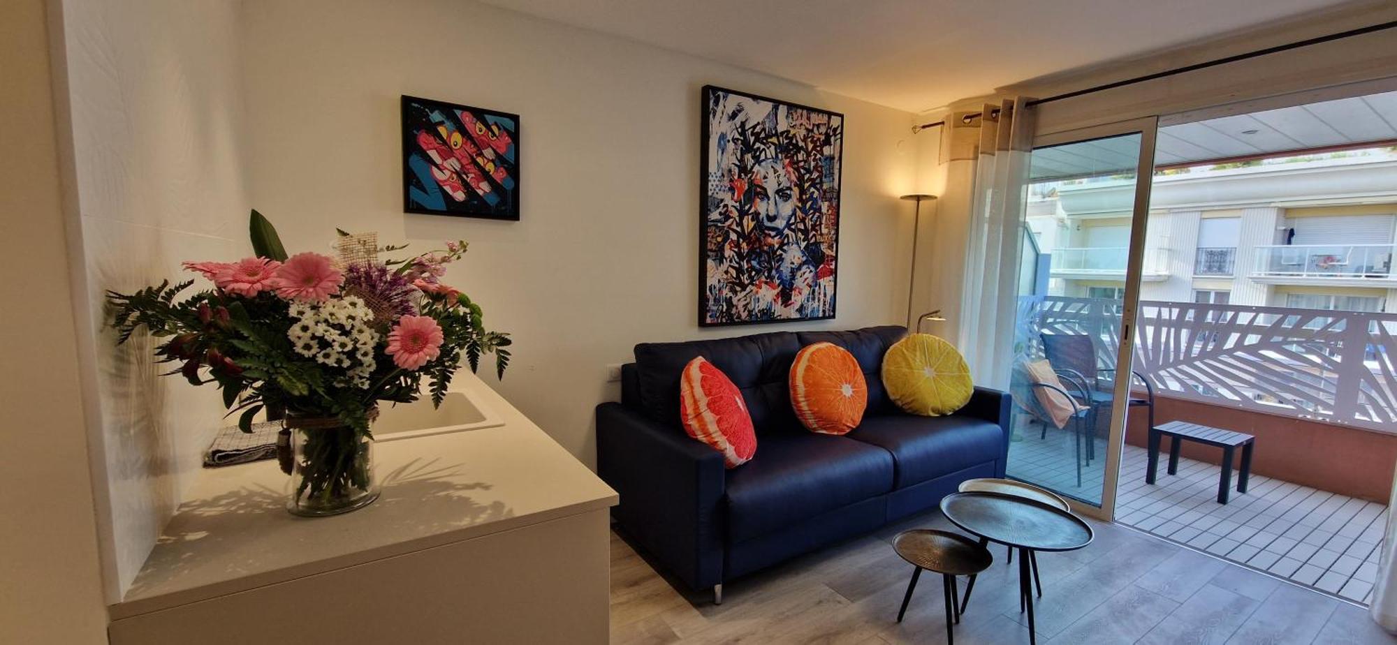Juan 4 Prs, Clim, 300m Plage, Piscine, Parking