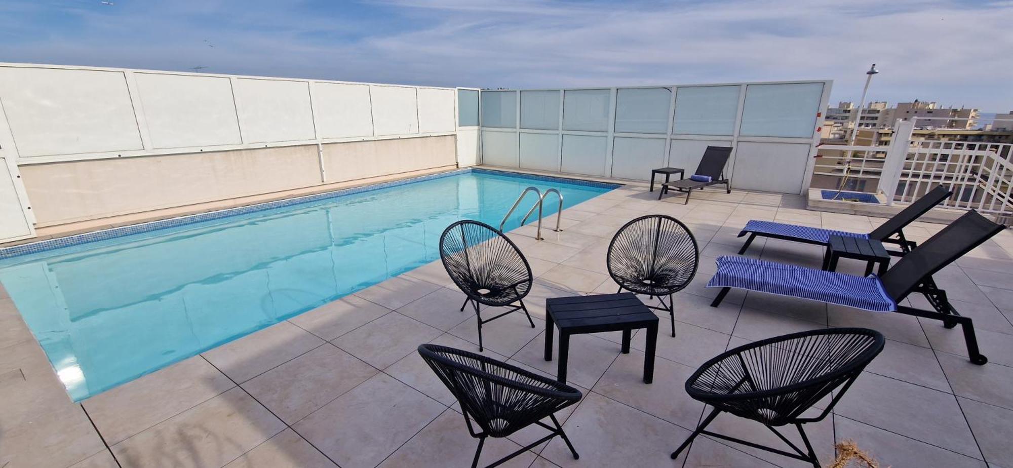 Juan 4 Prs, Clim, 300m Plage, Piscine, Parking Appartement