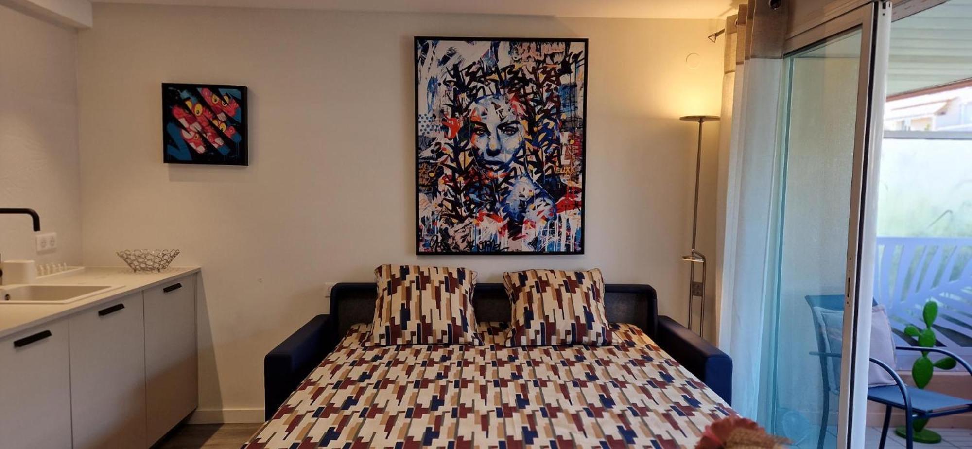 Appartement Juan 4 Prs, Clim, 300m Plage, Piscine, Parking *