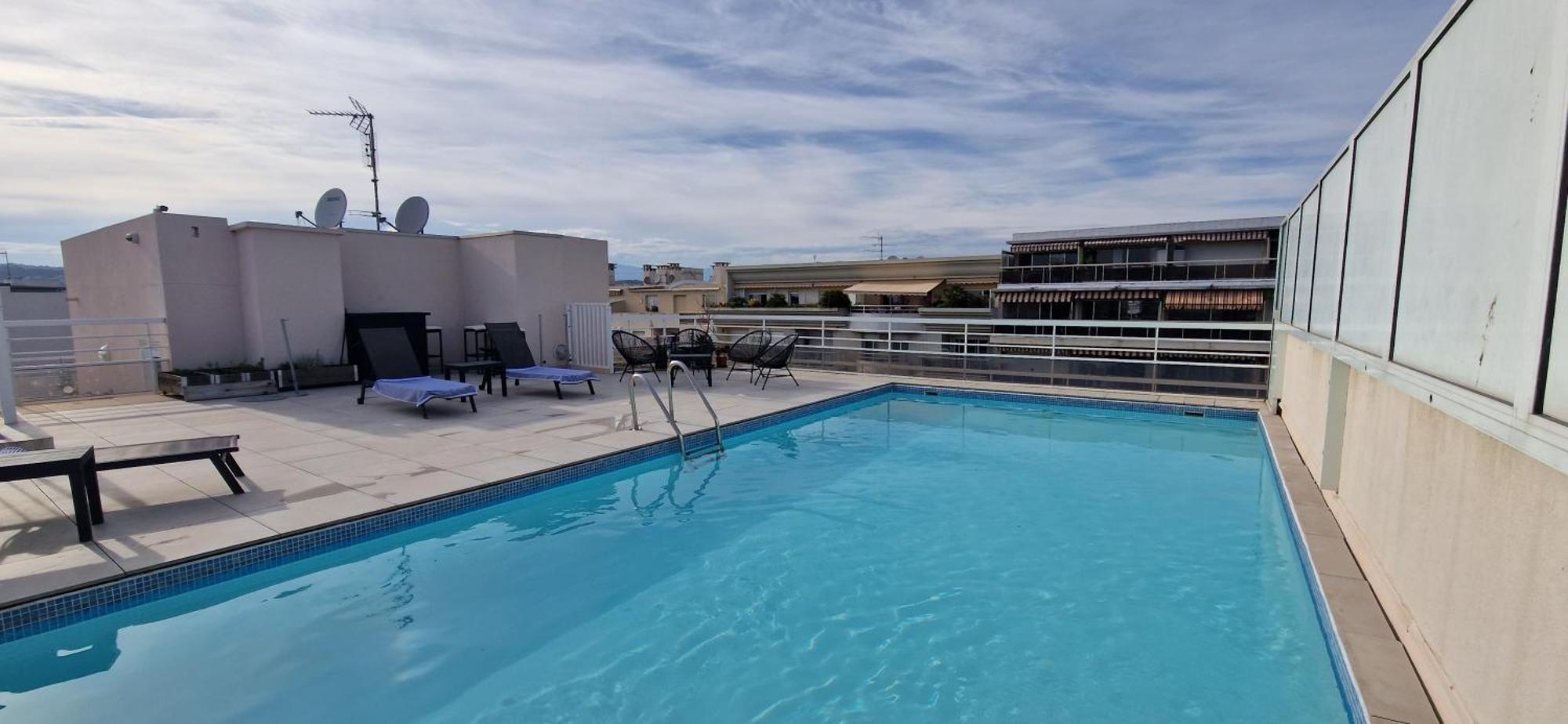 Juan 4 Prs, Clim, 300m Plage, Piscine, Parking * Antibes