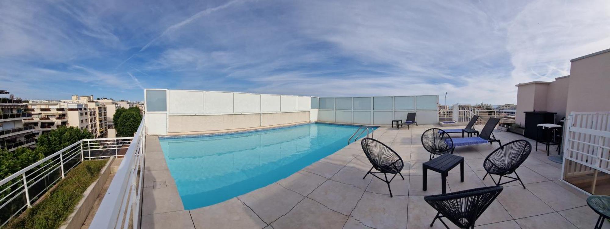 Juan 4 Prs, Clim, 300m Plage, Piscine, Parking Appartement
